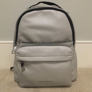Marc Jacobs Varsity Backpack (Large, light grey)